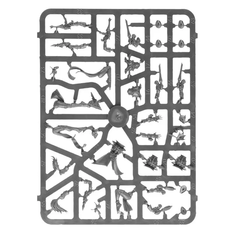 Harlequin troupe, aeldari, warhammer 40k, games workshop, model 58-10